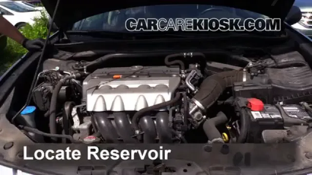 2009 Acura TSX 2.4L 4 Cyl. Liquide essuie-glace Ajouter du liquide